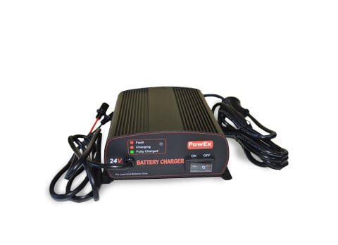 24 volt battery charger for golf buggy