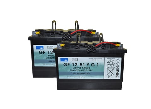 Golf buggy battery