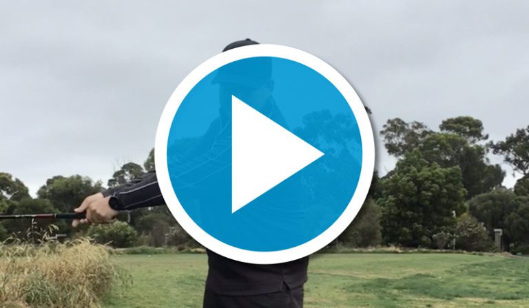 Tip # 3 Are you trying to keep your left arm straight?