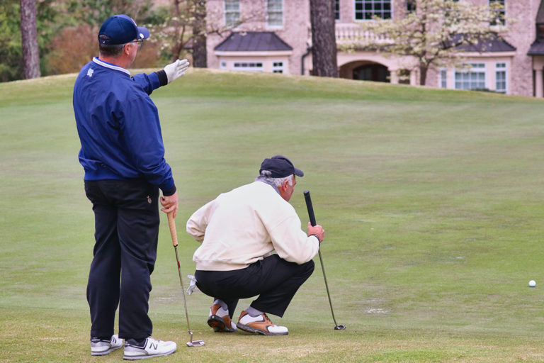 What NOT to do on the golf course